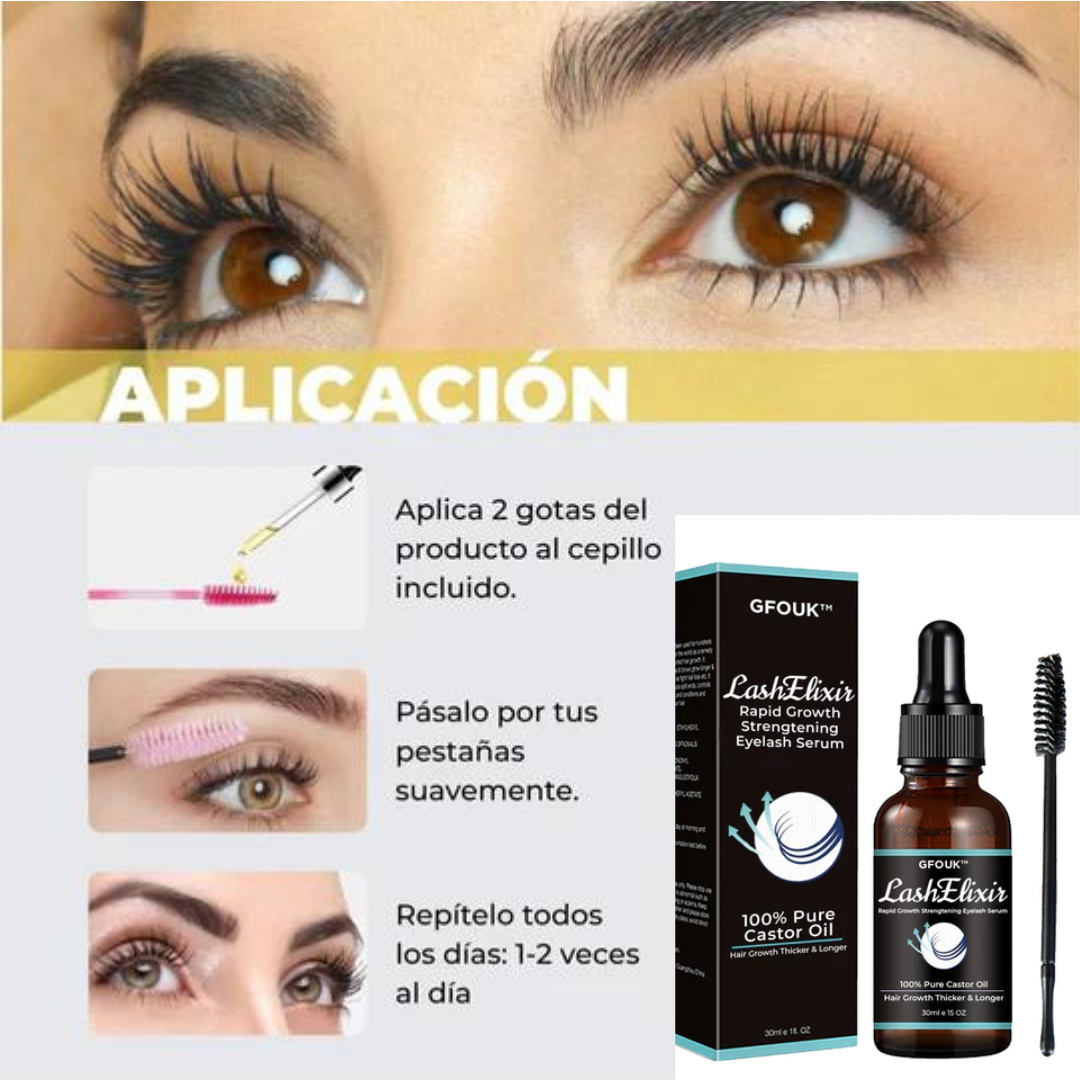SERUM LASH ELIXIS - ALARGAMIENTO DE PESTAÑAS Y CEJAS