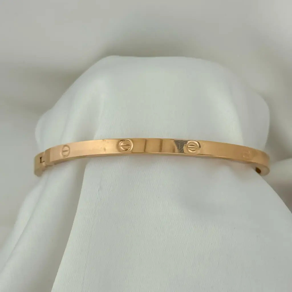 Pulsera Catier Unisex en Oro Rosada en Oro 10k con Garantia