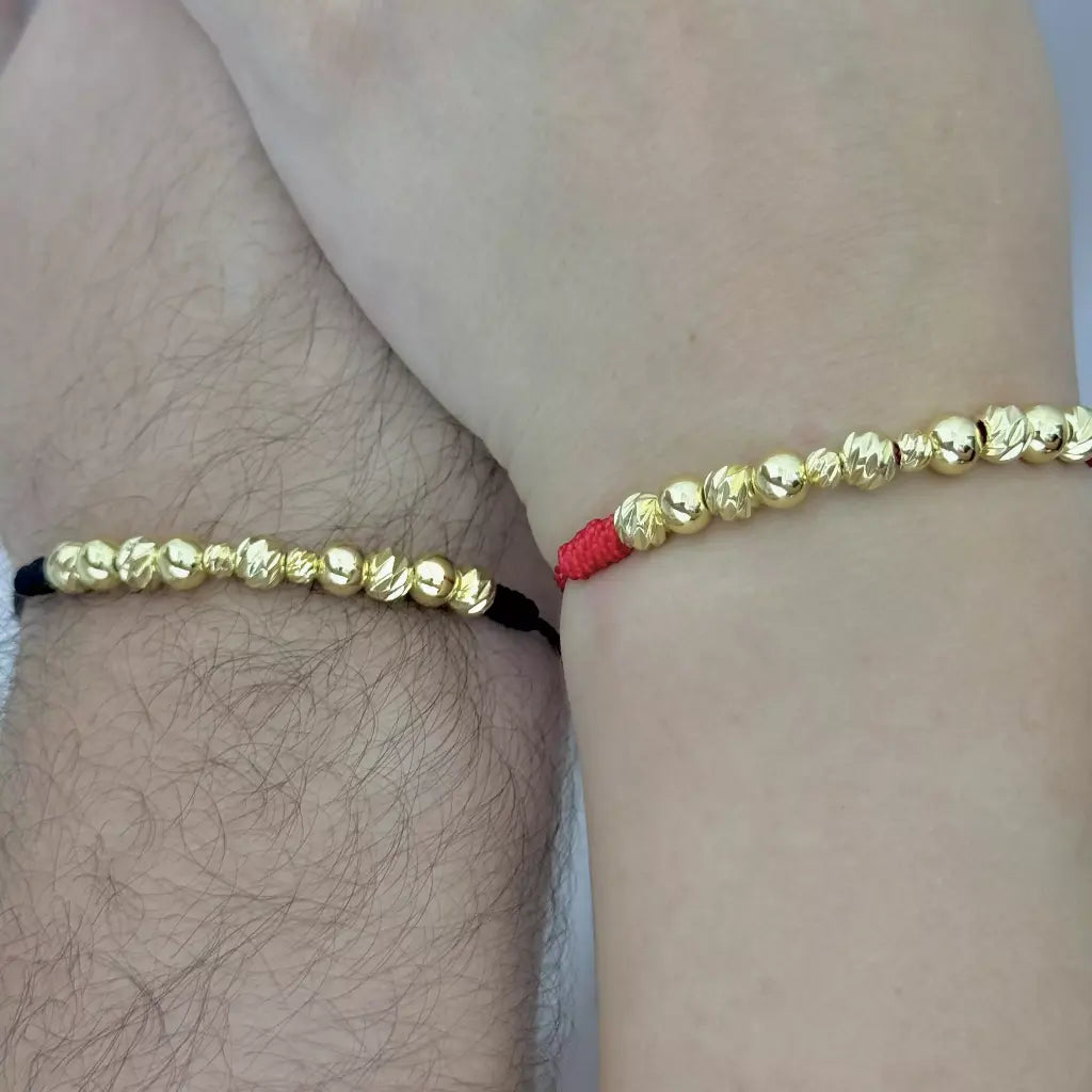 MANILLAS PARA PAREJAS BALIN DIAMANTADO Y LISO EN 5MM EN ORO LAMINADO 24K CON GARANTIA
